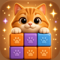 Kitty Café Blast app icon