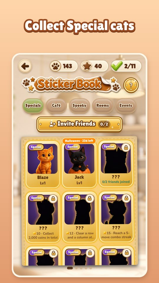 Special cats collection